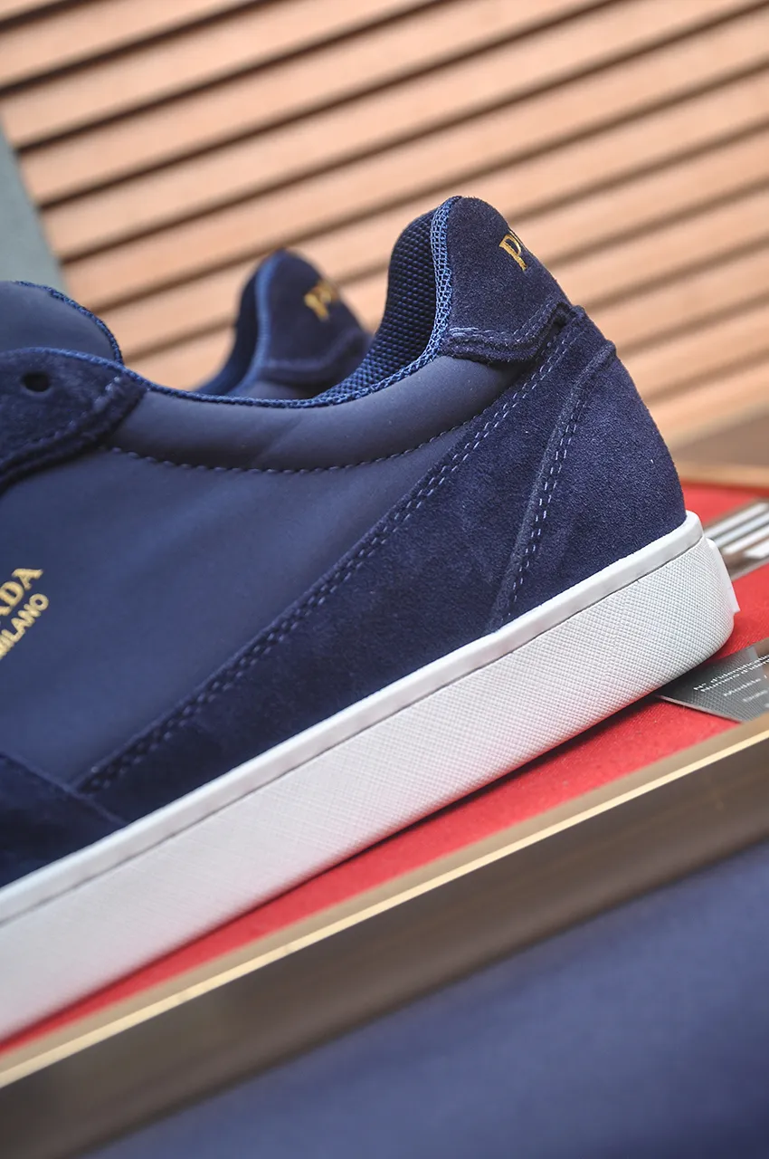 Men's shoes 💰580💶【PRADA】Top original, new season, high quality original goods, top imported calfskin with original imported glue, imported cowhide inside with original cowhide feet, original outsole! Quality guaranteed! Code 38-45 (45 customized)